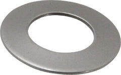 Gardner Spring - 3/8" Bolt, 0.38" ID, Grade 1074 Steel, Belleville Disc Spring - 3/4" OD, 0.051" High, 0.028" Thick - Exact Tooling