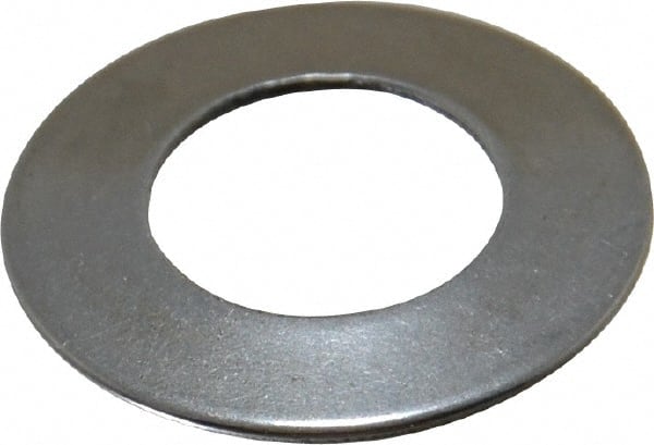 Gardner Spring - 1/2" Bolt, 0.505" ID, Grade 1074 Steel, Belleville Disc Spring - 1" OD, 0.067" High, 0.035" Thick - Exact Tooling