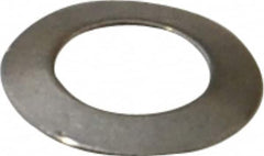 Gardner Spring - 1/8" Bolt, 1/8" ID, Grade 302 Stainless Steel, Belleville Disc Spring - 1/4" OD, 0.017" High, 0.009" Thick - Exact Tooling