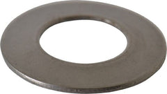 Gardner Spring - 3/16" Bolt, 0.19" ID, Grade 302 Stainless Steel, Belleville Disc Spring - 3/8" OD, 0.027" High, 0.015" Thick - Exact Tooling