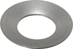 Gardner Spring - #12 Bolt, 0.22" ID, Grade 302 Stainless Steel, Belleville Disc Spring - 7/16" OD, 0.031" High, 0.016" Thick - Exact Tooling
