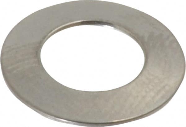 Gardner Spring - 1/4" Bolt, 0.255" ID, Grade 302 Stainless Steel, Belleville Disc Spring - 1/2" OD, 0.034" High, 0.018" Thick - Exact Tooling
