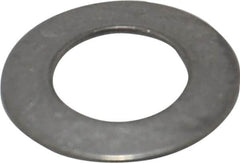 Gardner Spring - 1/4" Bolt, 0.255" ID, Grade 302 Stainless Steel, Belleville Disc Spring - 1/2" OD, 0.036" High, 0.022" Thick - Exact Tooling