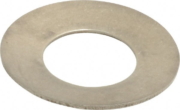 Gardner Spring - 3/4" Bolt, 0.755" ID, Grade 302 Stainless Steel, Belleville Disc Spring - 1-1/2" OD, 0.093" High, 0.045" Thick - Exact Tooling