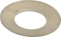 Gardner Spring - 3/4" Bolt, 0.755" ID, Grade 302 Stainless Steel, Belleville Disc Spring - 1-1/2" OD, 0.093" High, 0.045" Thick - Exact Tooling