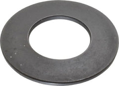 Gardner Spring - 0.5591" ID, Grade 50 CrV Chrome Vanadium Steel, Belleville Disc Spring - 1.1024" OD, 0.0846" High, 0.0591" Thick - Exact Tooling