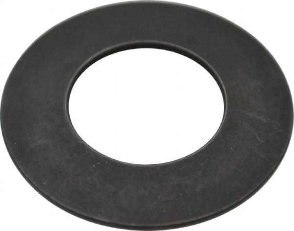 Gardner Spring - 0.6417" ID, Grade 50 CrV Chrome Vanadium Steel, Belleville Disc Spring - 1.2402" OD, 0.0846" High, 0.0492" Thick - Exact Tooling
