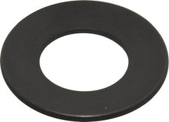 Gardner Spring - 0.6417" ID, Grade 50 CrV Chrome Vanadium Steel, Belleville Disc Spring - 1.2402" OD, 0.0965" High, 0.0689" Thick - Exact Tooling