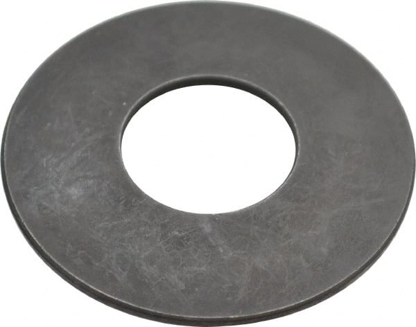 Gardner Spring - 0.8031" ID, Grade 50 CrV Chrome Vanadium Steel, Belleville Disc Spring - 1.9685" OD, 0.1378" High, 0.0787" Thick - Exact Tooling