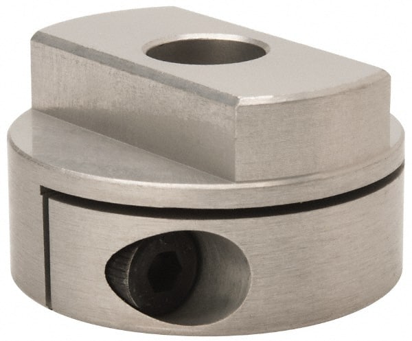 Lovejoy - 3/8" Max Bore Diam, Flexible Oldham Coupling - 1.26" OD, 1.772" OAL, Aluminum Hub with Polyacetal Insert, Order 2 Hubs with Same OD & 1 Insert for Complete Coupling - Exact Tooling