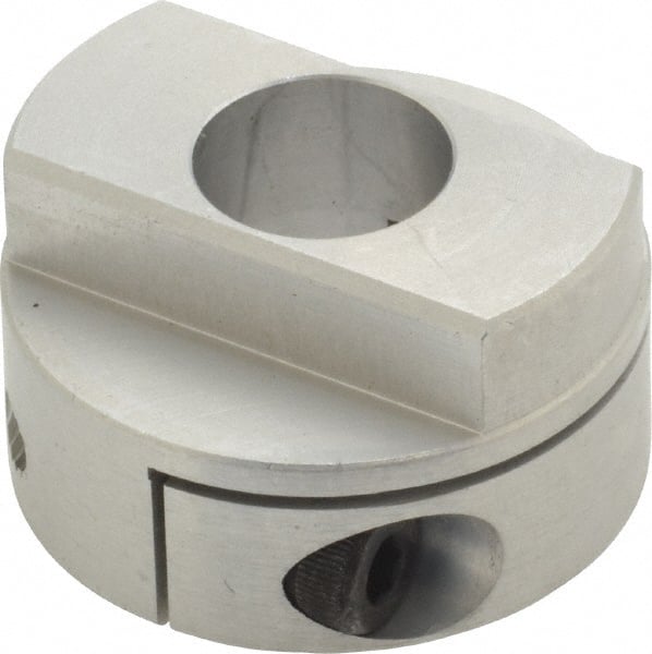 Lovejoy - 1/2" Max Bore Diam, Flexible Oldham Coupling - 1.26" OD, 1.772" OAL, Aluminum Hub with Polyacetal Insert, Order 2 Hubs with Same OD & 1 Insert for Complete Coupling - Exact Tooling