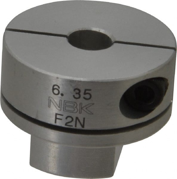 Lovejoy - 1/4" Max Bore Diam, Flexible Oldham Coupling - 0.984" OD, 1.535" OAL, Aluminum Hub with Polyacetal Insert, Order 2 Hubs with Same OD & 1 Insert for Complete Coupling - Exact Tooling