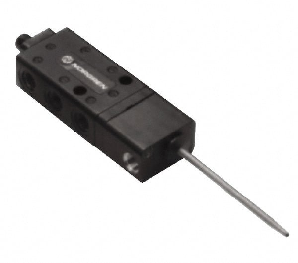 Norgren - 0.34 CV Rate, 1/8" NPT Inlet 5/2 Super Mechanical Valve - 1/8" NPT Inlet, Packed Spool Valve, Antenna Actuator - Exact Tooling