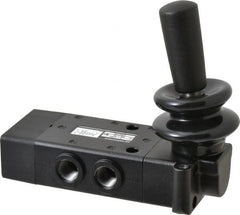 Norgren - 1/4" NPT Packed Spool Valve - Lever Type, Lever Activation & 0.98 CV Rate - Exact Tooling