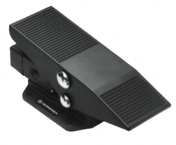 Norgren - 1/8 Inlet Packed Spool Valve - 4-Way, Pedal Type, Pedal Activation & 0.34 CV Rate - Exact Tooling