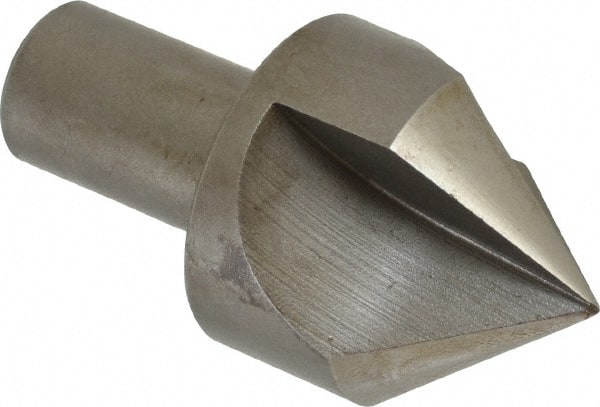 Keo - 1-1/2" Head Diam, 3/4" Shank Diam, 3 Flute 82° High Speed Steel Countersink - Exact Tooling