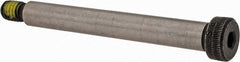Value Collection - 3/8" Shoulder Diam x 3" Shoulder Length, 5/16-18 UNC, Hex Socket Shoulder Screw - 4140 Alloy Steel with Nylon Locking Patch, 1/4" Head Height x 9/16" Head Diam - Exact Tooling