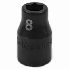 SK - Impact Socket - 3/8"DR 8MM IMPACT SOCKET - Exact Tooling