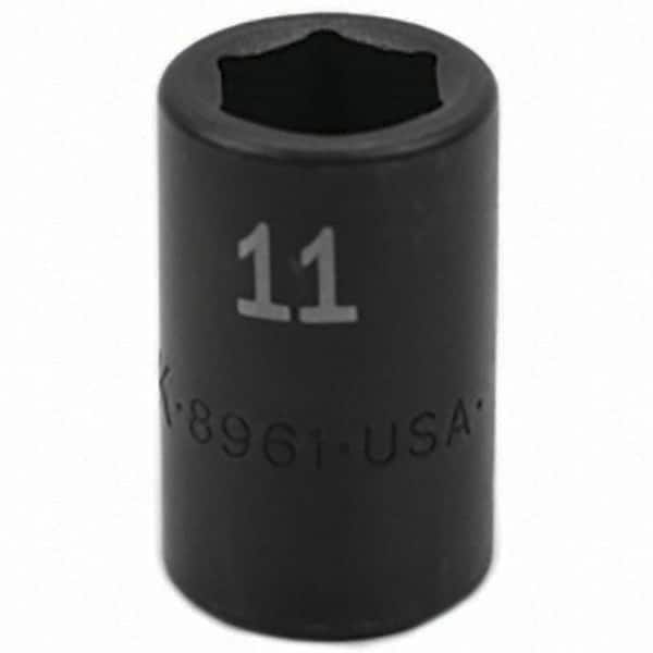 SK - Impact Socket - 3/8"DR 11MM IMPACT SOCKET - Exact Tooling
