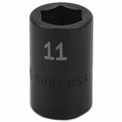 SK - Impact Socket - 3/8"DR 11MM IMPACT SOCKET - Exact Tooling