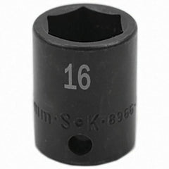 SK - Impact Socket - 3/8"DR 16MM IMPACT SOCKET - Exact Tooling