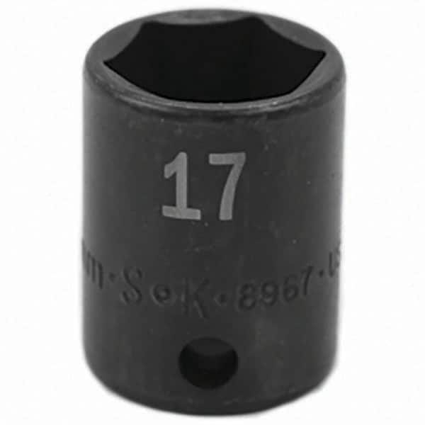 SK - Impact Socket - 3/8"DR 17MM IMPACT SOCKET - Exact Tooling