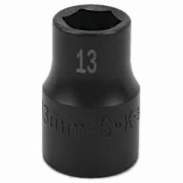 SK - Impact Socket - 1/2"DR 13MM IMPACT SOCKET - Exact Tooling