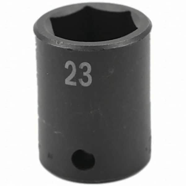 SK - Impact Socket - 1/2"DR 23MM IMPACT SOCKET - Exact Tooling