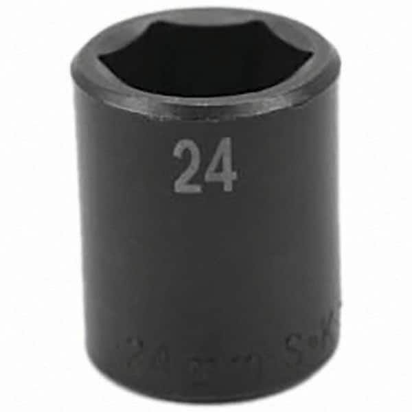 SK - Impact Socket - 1/2"DR 24MM IMPACT SOCKET - Exact Tooling