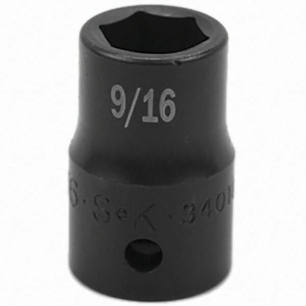 SK - Impact Socket - 1/2"DR 9/16" IMPACT SOCKET - Exact Tooling
