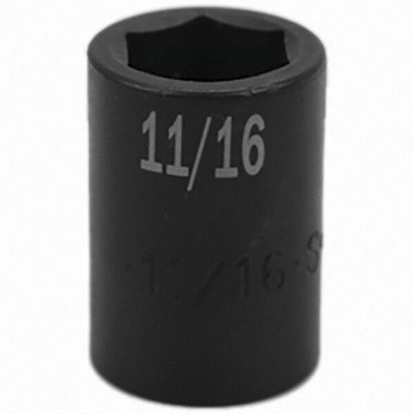 SK - Impact Socket - 1/2"DR 11/16" IMPACT SOCKET - Exact Tooling
