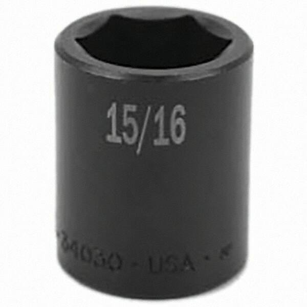 SK - Impact Socket - 1/2"DR 15/16" IMPACT SOCKET - Exact Tooling