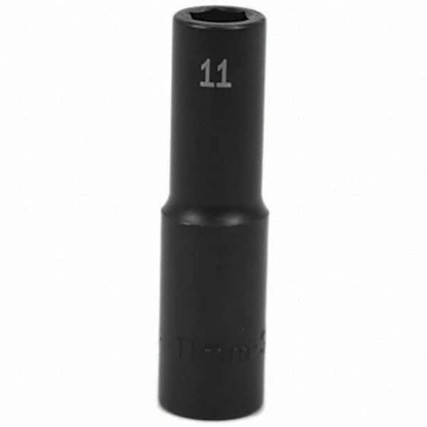 SK - Impact Socket - 1/2"DR 11MM DEEP IMPACT SOCKET - Exact Tooling