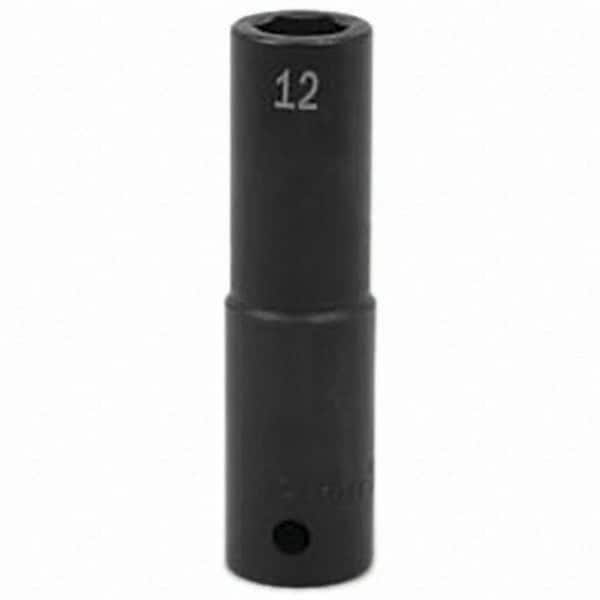 SK - Impact Socket - 1/2"DR 12MM DEEP IMPACT SOCKET - Exact Tooling