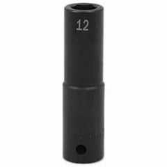 SK - Impact Socket - 1/2"DR 12MM DEEP IMPACT SOCKET - Exact Tooling