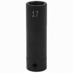 SK - Impact Socket - 1/2"DR 17MM DEEP IMPACT SOCKET - Exact Tooling