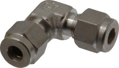 Ham-Let - 1/4" OD, Grade 316Stainless Steel Union Elbow - Comp x Comp Ends - Exact Tooling