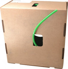 Coilhose Pneumatics - 15/64" ID x 5/16" OD, 0.04" Wall Thickness, 100' Long, Nylon 11 Tube - Green, 150 Max psi - Exact Tooling
