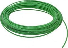 Coilhose Pneumatics - 3/32" ID x 5/32" OD, 0.32" Wall Thickness, 100' Long, Nylon 11 Tube - Green, 150 Max psi - Exact Tooling