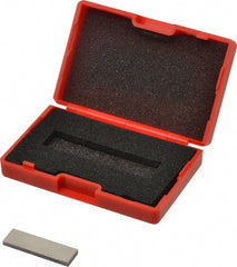 SPI - 0.1007" Rectangular Steel Gage Block - Accuracy Grade AS-1, Includes NIST Traceability Certification - Exact Tooling