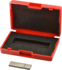 SPI - 0.1008" Rectangular Steel Gage Block - Accuracy Grade AS-1, Includes NIST Traceability Certification - Exact Tooling