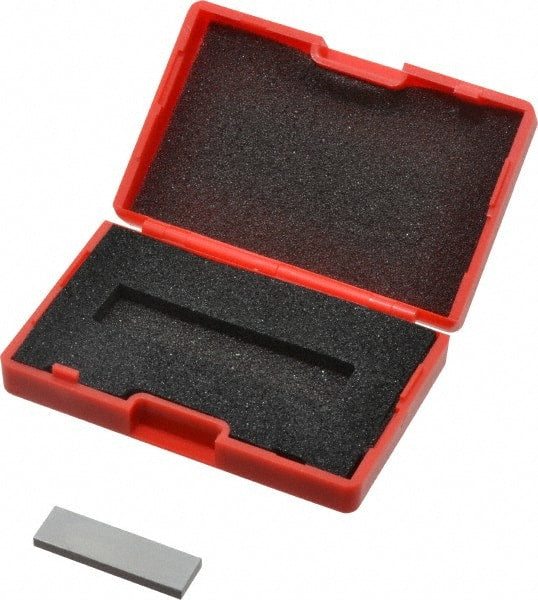 SPI - 0.101" Rectangular Steel Gage Block - Accuracy Grade AS-1, Includes NIST Traceability Certification - Exact Tooling