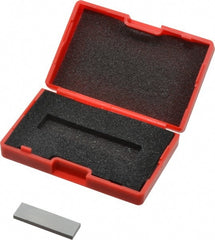 SPI - 0.101" Rectangular Steel Gage Block - Accuracy Grade AS-1, Includes NIST Traceability Certification - Exact Tooling