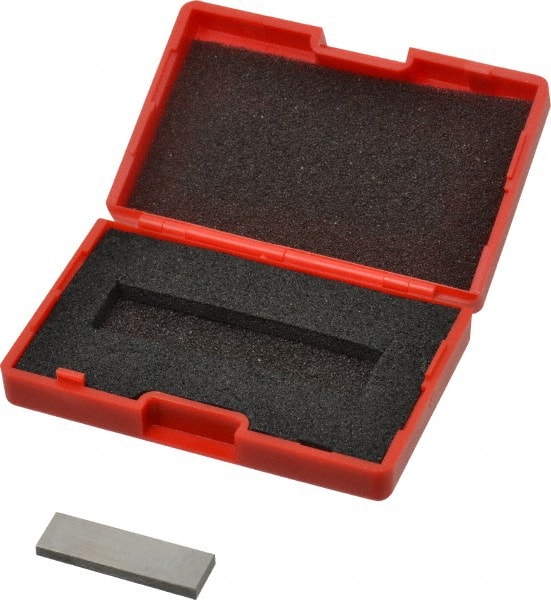 SPI - 0.108" Rectangular Steel Gage Block - Accuracy Grade AS-1, Includes NIST Traceability Certification - Exact Tooling