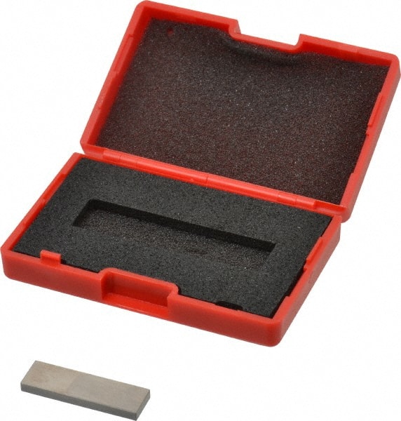 SPI - 0.109" Rectangular Steel Gage Block - Accuracy Grade AS-1, Includes NIST Traceability Certification - Exact Tooling