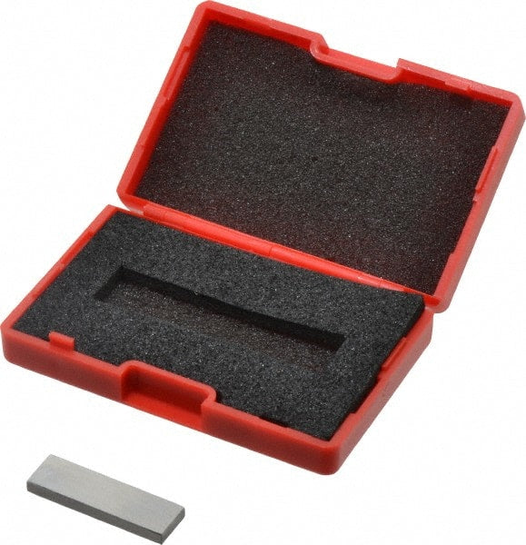 SPI - 0.118" Rectangular Steel Gage Block - Accuracy Grade AS-1, Includes NIST Traceability Certification - Exact Tooling