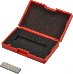 SPI - 0.122" Rectangular Steel Gage Block - Accuracy Grade AS-1, Includes NIST Traceability Certification - Exact Tooling