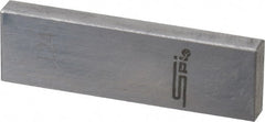 SPI - 0.124" Rectangular Steel Gage Block - Accuracy Grade AS-1, Includes NIST Traceability Certification - Exact Tooling