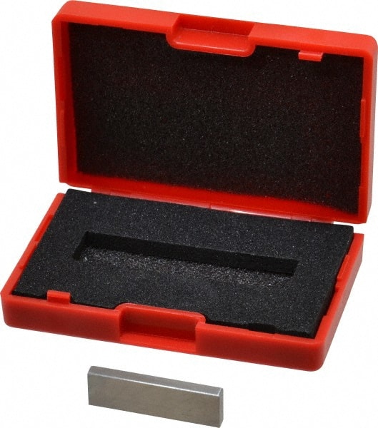 SPI - 0.125" Rectangular Steel Gage Block - Accuracy Grade AS-1, Includes NIST Traceability Certification - Exact Tooling
