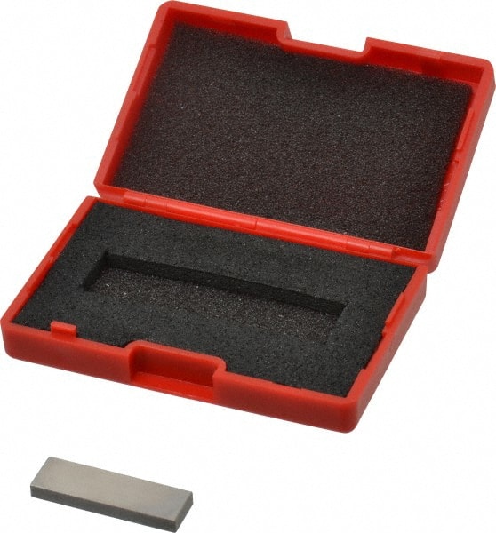 SPI - 0.126" Rectangular Steel Gage Block - Accuracy Grade AS-1, Includes NIST Traceability Certification - Exact Tooling
